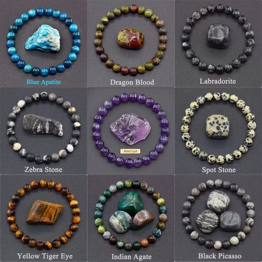 NATURAL MINERAL BRACELETS MYSTERY BAGS